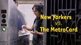 Watch New Yorkers Struggle With The MetroCard Swipe