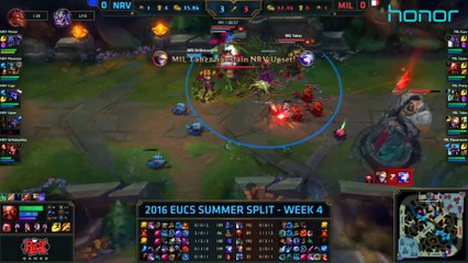 EUCS Summer 2016 - Best-of LoL Honor #4