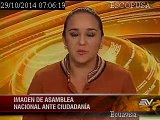 Gabriela Rivadeneira 29 10 2014 Ecuavisa