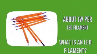 LED Filament Bulbs Presentation - July 2015