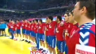 Srbija - Hrvatska 26:22 Himna Srbije i Pocetak Utakmice 27.01.2012.