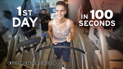 Denis Suárez’s first day at FC Barcelona in 100 seconds