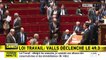 Manuel Valls déclenche le 49-3, les députés de droite quittent l'hémicycle