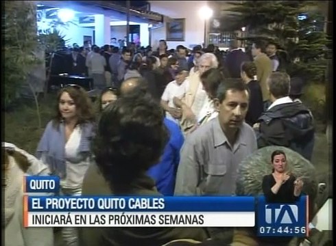 El proyecto Quito Cables iniciará en las próximas semanas