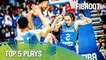 Top 5 Plays - Philippines - Day 1 - 2016 FIBA Olympic Qualifying Tournament