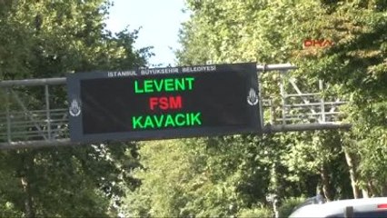 İstanbul Trafiğinde Bayram Ziyareti Yoğunluğu...