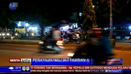 Warga Kota Sorong Rayakan Malam Takbiran