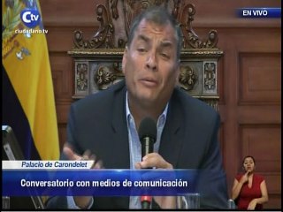 Correa habla de la Refinería del Pacífico