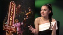 Sofia Carson talks Britain & babysitting