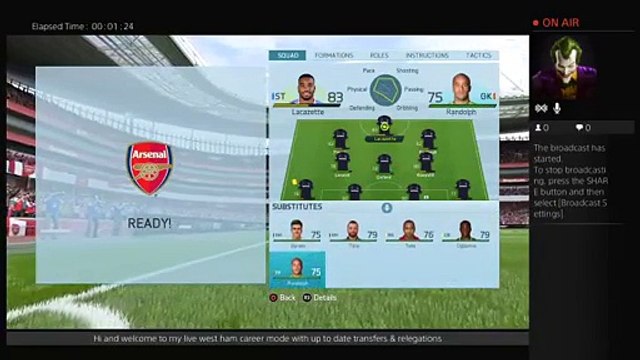 Fifa up to date transfers & promotions Live west ham career mode (24)