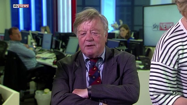 Ken Clarke Ridicules Tory Candidates cameras microphone picks it all up