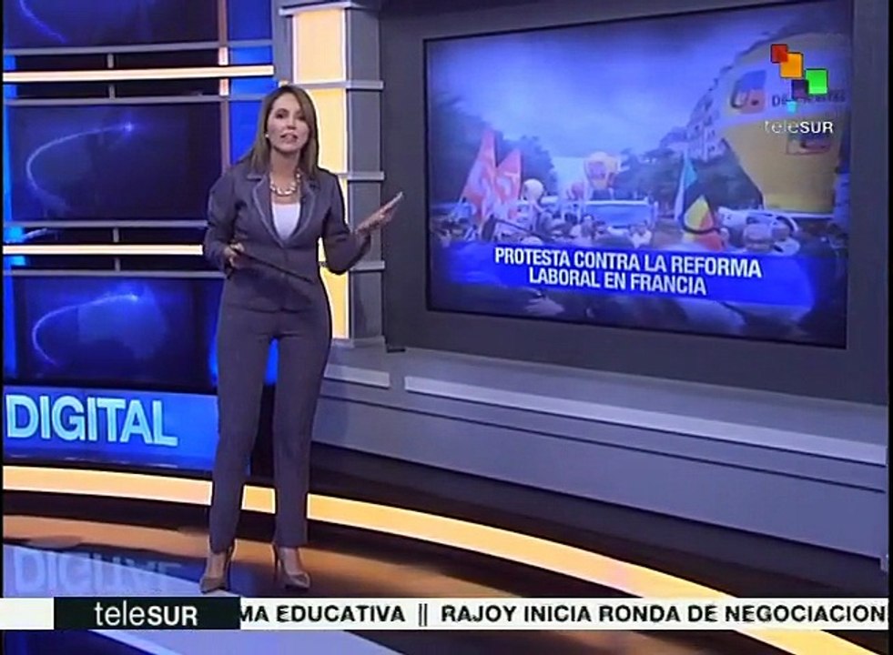 Hace 4 meses que obreros franceses rechazan reforma a ley del trabajo