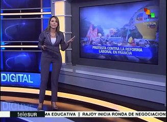 Hace 4 meses que obreros franceses rechazan reforma a ley del trabajo