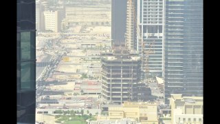 Dubai Timelapse -JLT and DIFC 27 May 2013