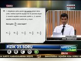 LYS 2 Fizik sorularının çözümleri (25. Sorudan itibaren)