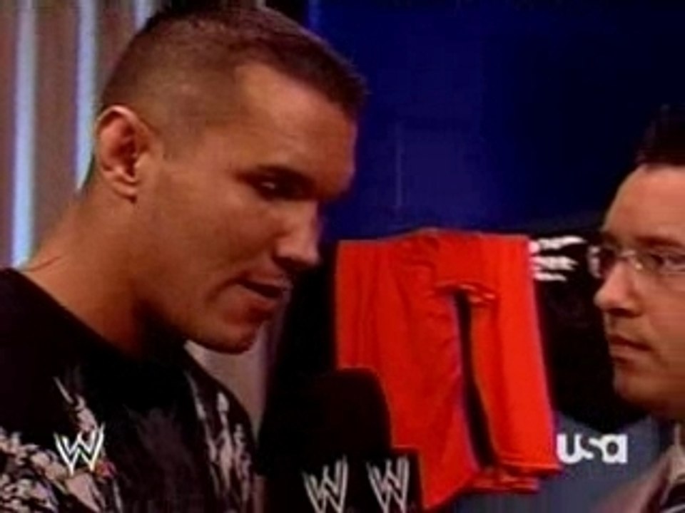 Raw 7.16.07 - Randy Interview