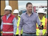 Rodas recorrió la estación del Labrador del Metro de Quito