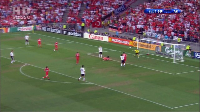 اهداف مباراة المانيا و تركيا 3-2 - نصف نهائي يورو 2008