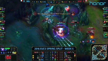 EUCS Summer 2016 - Best-of LoL Honor #5