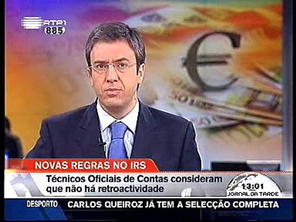 RTP 1 -  Jornal daTarde (24 Maio)