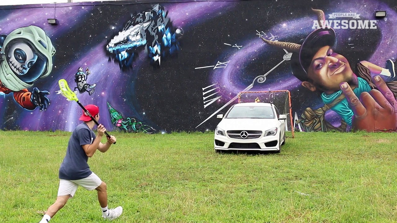 PEOPLE ARE AWESOME (American Sports Edition) | Football & Basketball Trick Shots