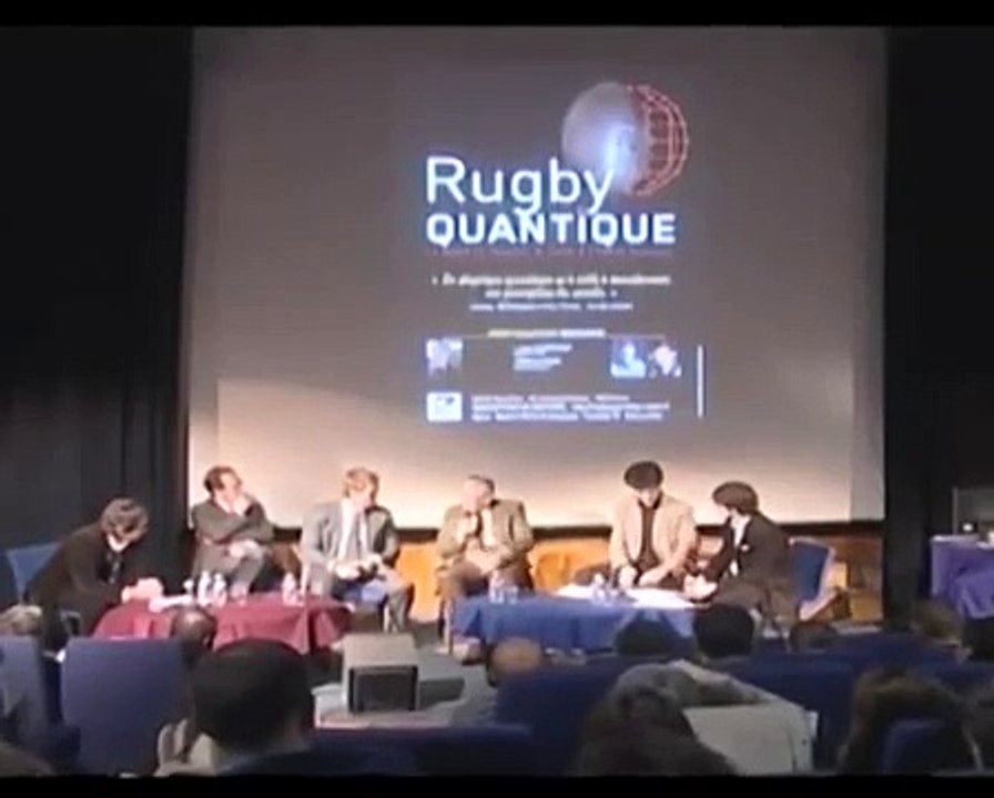 Conférence, Rugby Quantique, Étienne Klein