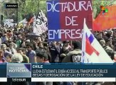 Chile: exigen estudiantes a gobierno que educación deje de ser negocio