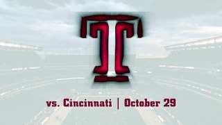 Cancer Awareness Day - Temple Football vs. Cincinnati (10/29)