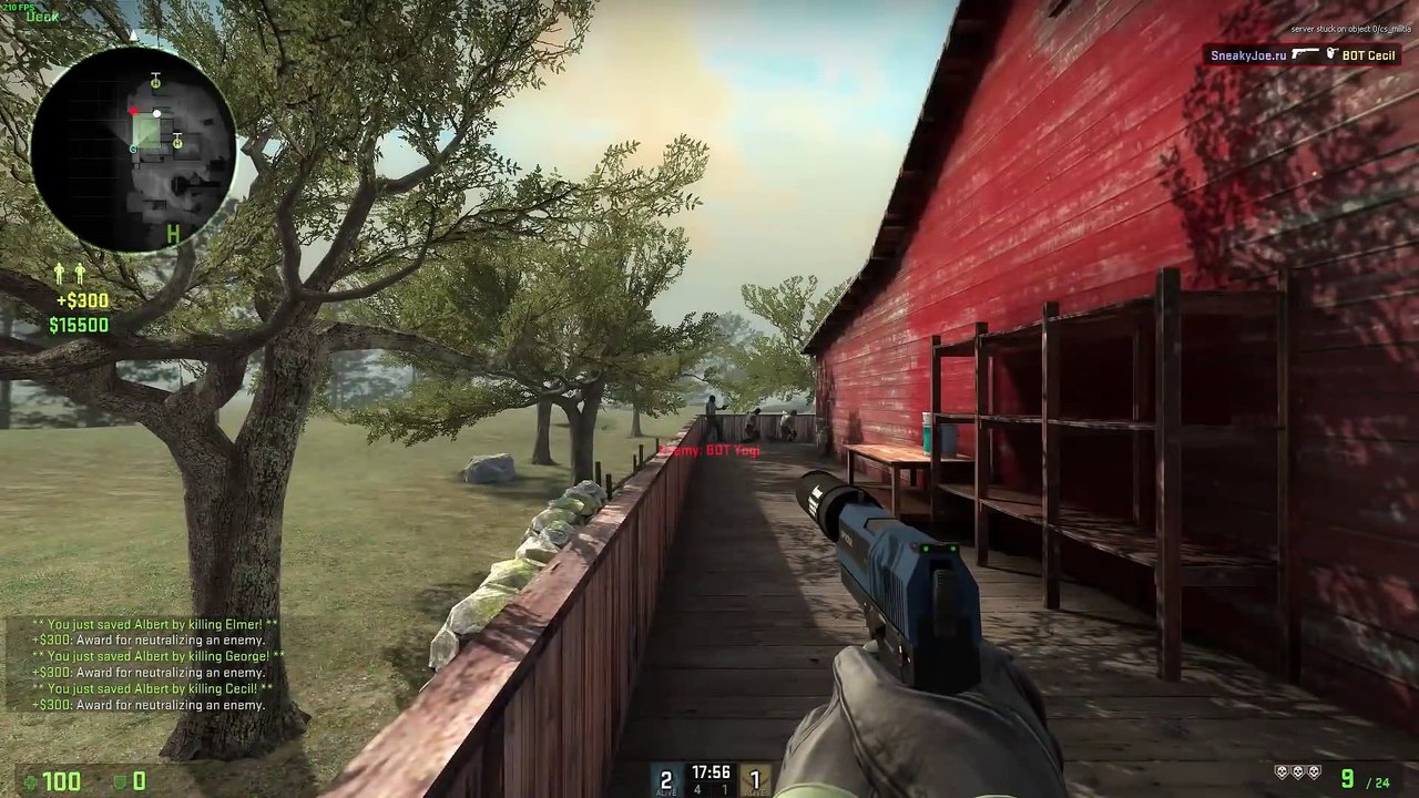 УРОН БЕЗ ГЛУШИТЕЛЯ В CS - GO - МИФ-YjCUseYc9mE