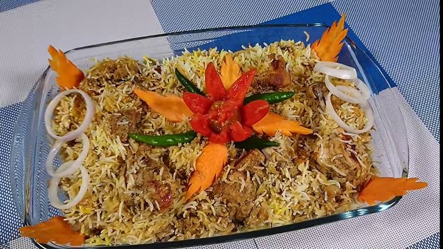 Eid Special- Hyderabadi Chicken Dum Biriyani Bangla Recipe