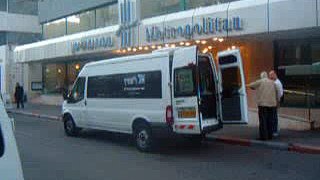 אטובוס מיניבוס וואן  רכב אשכולות  יום שבת  22 12 07 25