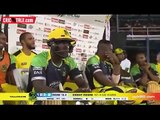 Chris Gayle hits 30 runs in one over - CPL 2016