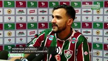 O momento do Fluminense é complicado e Henrique Dourado falou sobre os protestos da torcida