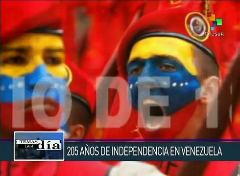 Conmemora Venezuela sus 205 años de independencia