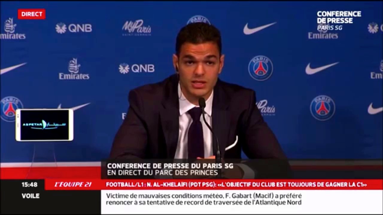 PSG Mercato - L'incroyable conférence de Presse de Hatem Ben Arfa