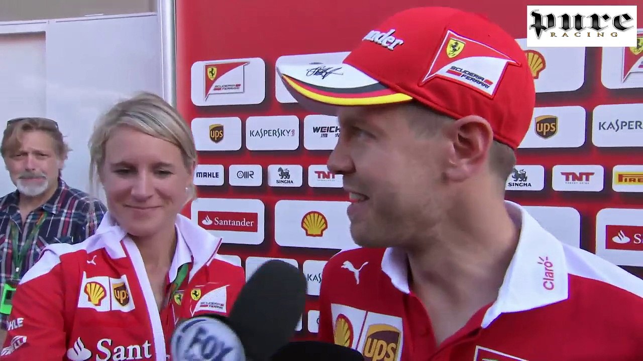 F1 (2016) Austrain GP - Vettel Issue with brake distribution