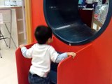 Toddler Joshua at Ikea Tampines, Singapore (19 months)