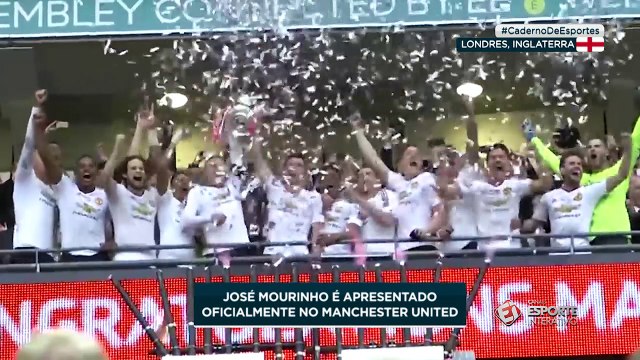 ok Afiado! Mourinho fala pela primeira vez como técnico do Manchester United