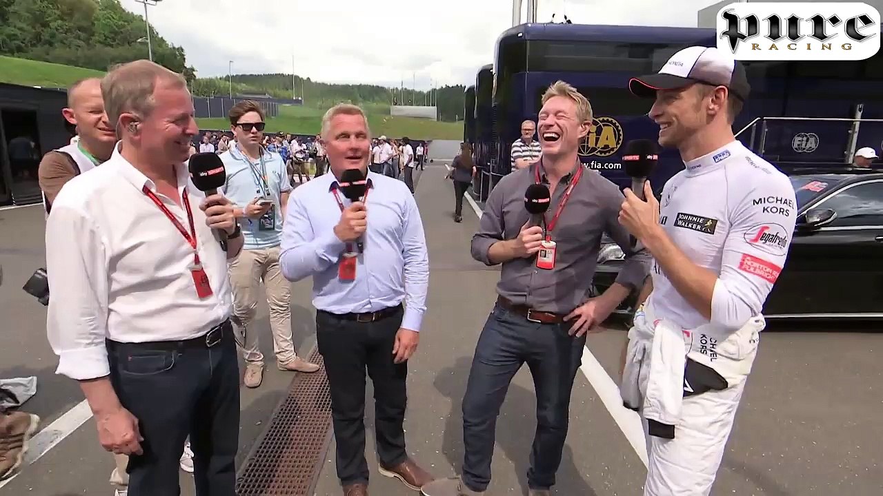 F1 (2016) Austrian GP - Button delighted with third
