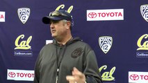 Cal Football: HC Sonny Dykes Post Practice 12/11/15