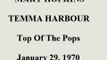 Mary Hopkin - Temma Harbour (Top of The Pops - Jan  29, 1970)