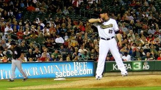 (HD) Sean Doolittle - Sacramento River Cats - 5/29/12 - 1/2