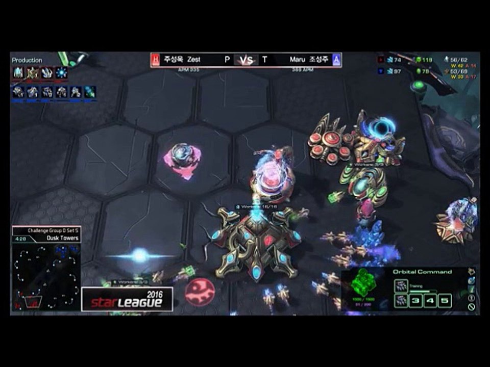 StarCraft 2 Zest vs Maru, Best Protoss (2016) schooling Best Terran (2016) Disgusting