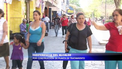 Indiferencia del alcalde por construccion de planta de tratamiento