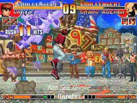 king of fighters KOF 97 neo geo Combos 1