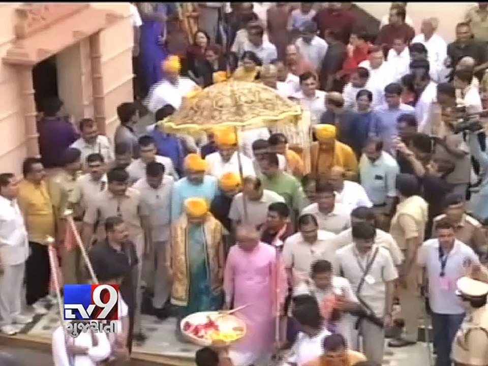 CM Anandiben Patel performs 'Pahind Vidhi' for 138th Rathyatra, Ahmedabad - Tv9 Gujarati