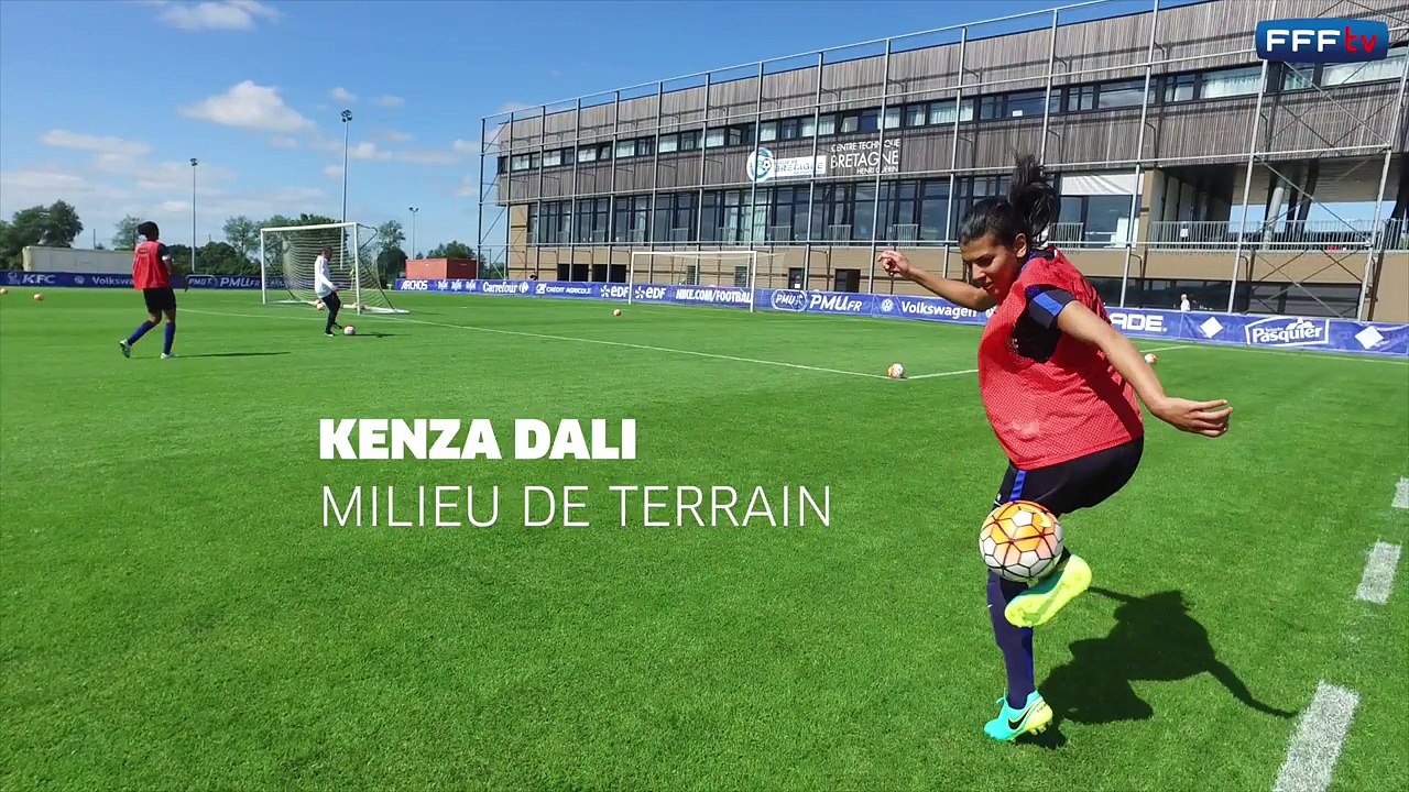 Equipe de France Féminine : circuit technique avec Kenza Dali et Amel Majri !