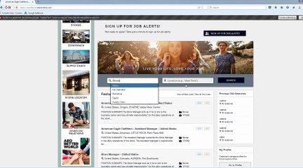 American Eagle Outfitter Job Application Online Process