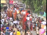 #Rathyatra2016 : Procession comprising elephants and trucks reaches Khamasa - Tv9 Gujarati