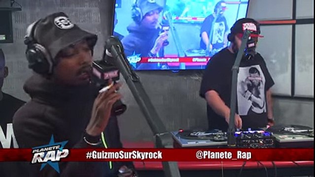 Gros freestyle de Guizmo dans Planète Rap [Part. 1]